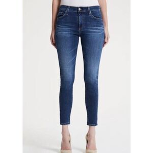 Ag Adriana Goldshmied the Farrah high rise skinny jeans 27